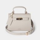 Willow Top Handle Tote Bag Taupe