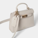 Willow Top Handle Tote Bag Taupe