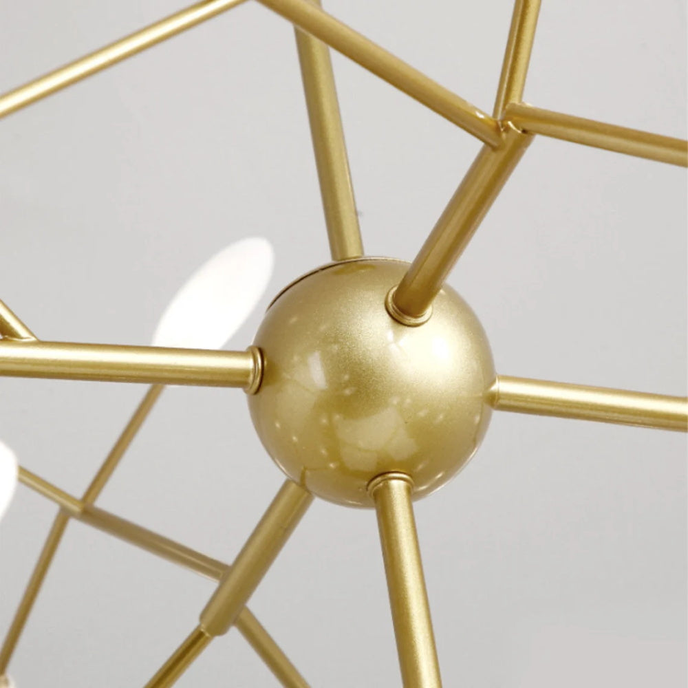 Modern Firefly LED Chandelier - Nordic Leaf Branch Pendant Light