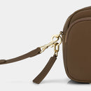 Chelsea Midi Crossbody Bag - Chocolate Brown Leather